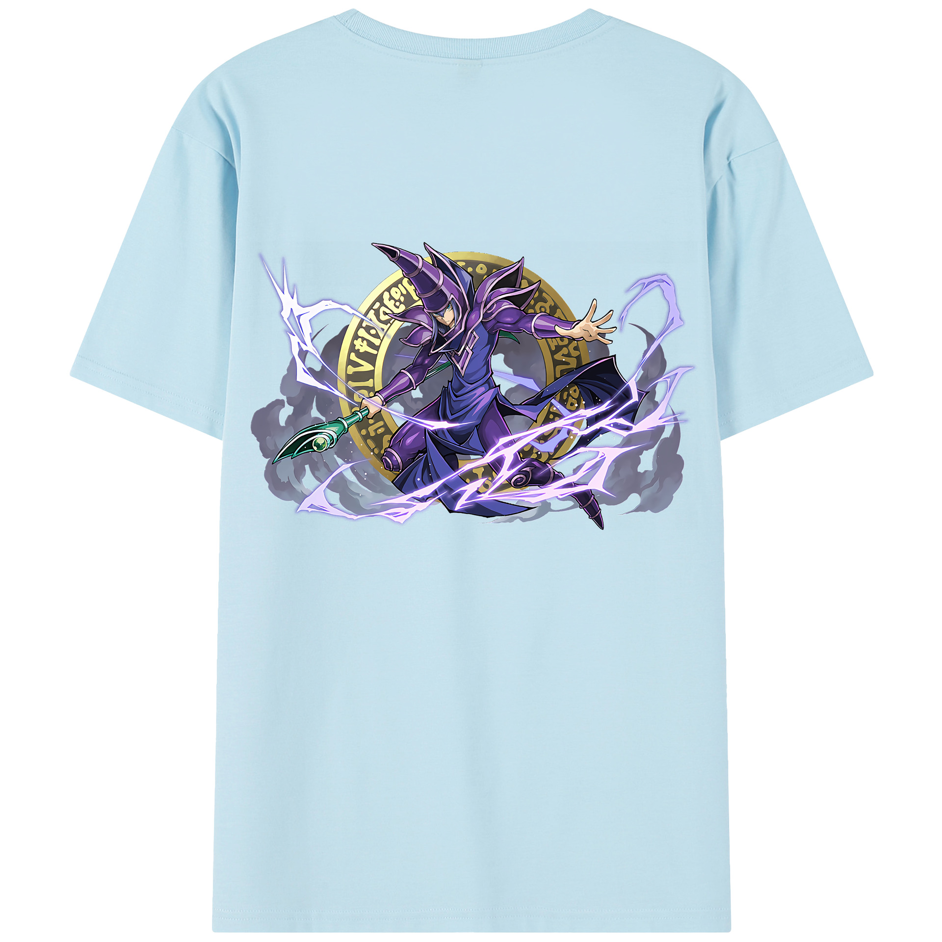 （画像用） 遊☆戯☆王 Yu-Gi-Oh! 綿100％半袖Tシャツ（背面プリント）